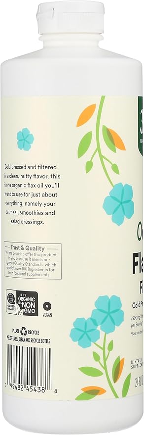 365 by Whole Foods Market Organic Filtered Flax Oil 24 fl oz