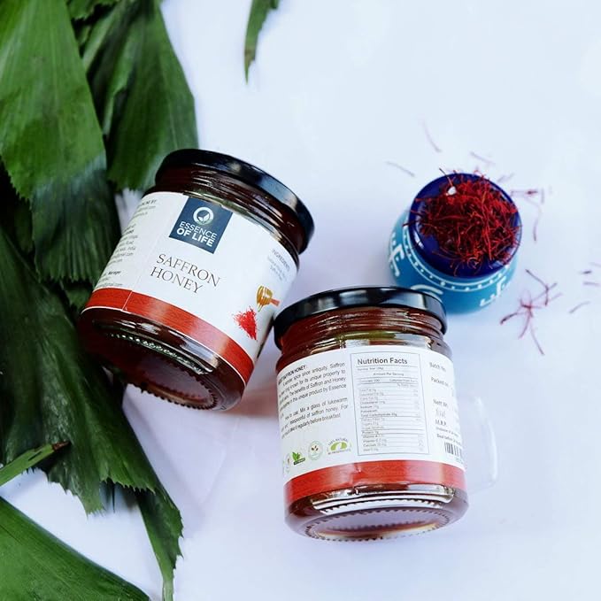 Essence of Life Saffron Honey (Seasonal) - 250gm
