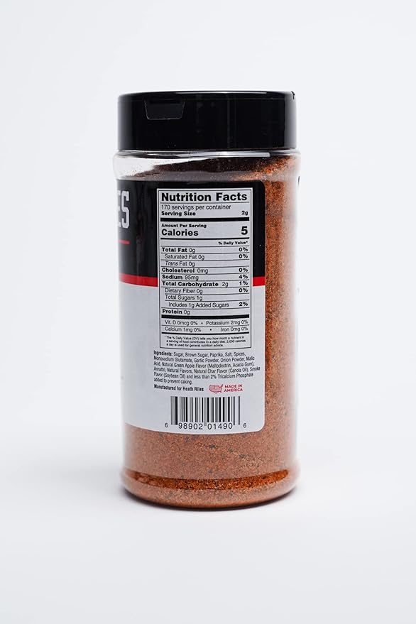 Heath Riles BBQ Apple Rub Combo with Refill Bag (1 Rub 1 Refill Bag) Competition Winning Products from Pitmaster Heath Riles