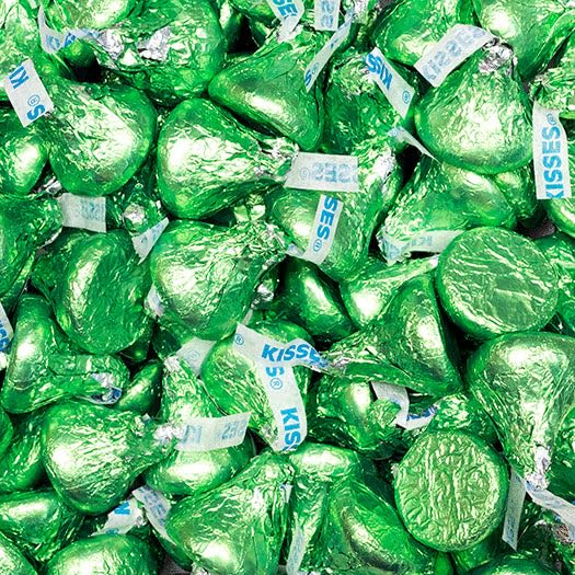 400ct Personalized Candy Promotional Items Kiwi Green Kisses with DIY Photo or Logo Stickers Chocolate Party Favors for Birthday Wedding +