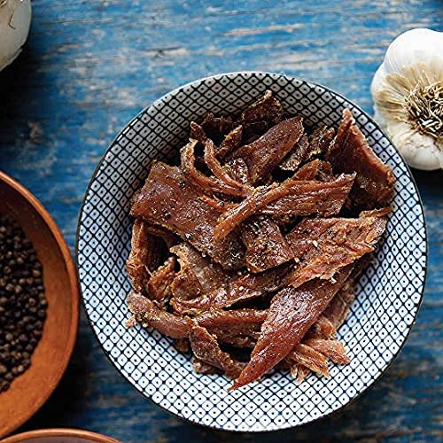 Field Trip Turkey Jerky Gluten Free Low Carb Healthy High Protein Snacks No Nitrates All Natural Ingredients Cracked Pepper 2.2oz Bags 4 Pack