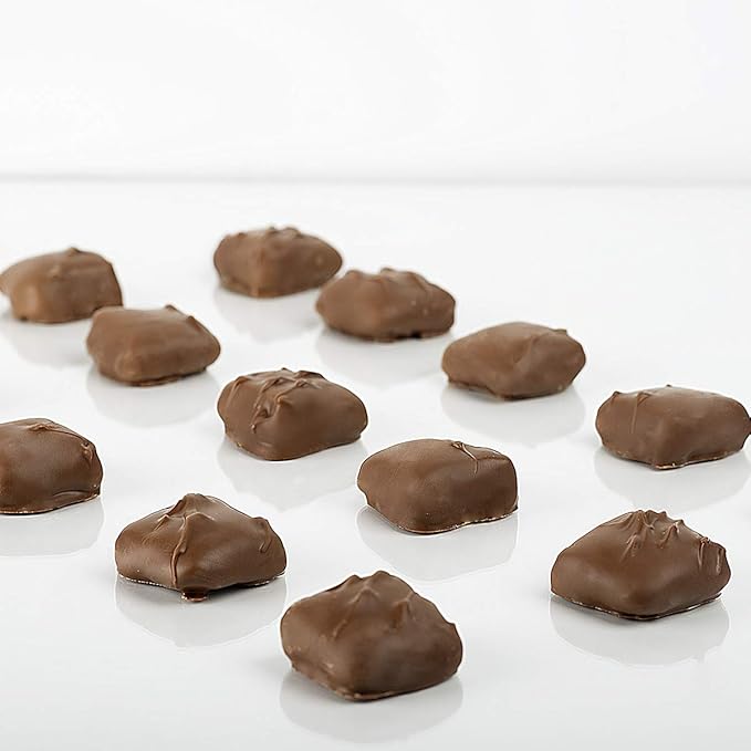 Sanders Milk Chocolate Cherry Almond Caramels Gift Individually Wrapped 3 Piece Set (24 Count)