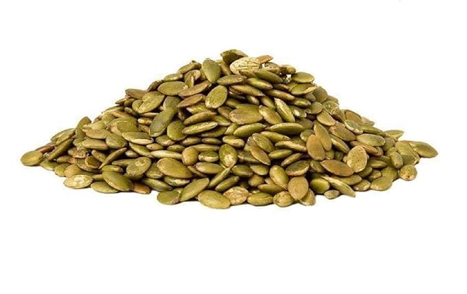 Dry Roasted Pepitas/Pumpkin Seeds with Himalayan Salt (2 Lbs.) - Roasted to Perfection in Small Batches for Added Freshness - Vegan &amp Keto Friendly - Farm Fresh Nuts Brand