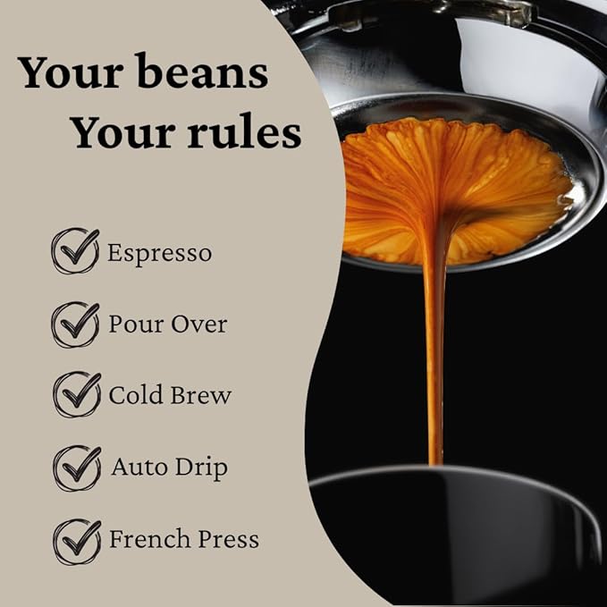 SipHaven Espresso Blend – Sipper's Whisper | Medium Roast Whole Bean Coffee | Rich Smooth Balanced Flavor | Specialty Grade Small Batch Roast | 1lb (16oz)
