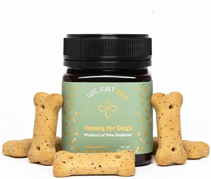Manuka Honey for Dogs 250g/8.8oz – Premium New Zealand Dog Food Topper &amp Natural Treat | Raw Honey for Dogs for Immune Skin &amp Gut Support | Traceable Superfood – MGO 400+