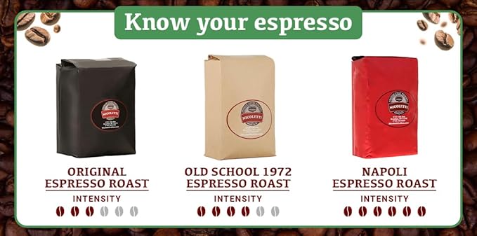 Nicoletti Coffee Espresso Roast Beans 5lb(Made in Brooklyn NY since 1972) Fresh Roasted Espresso beans with Date Stamp.