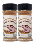 2 Pack of Barbecue Seasoning Uncle Earnies Bottles (6oz Beef Brisket)
