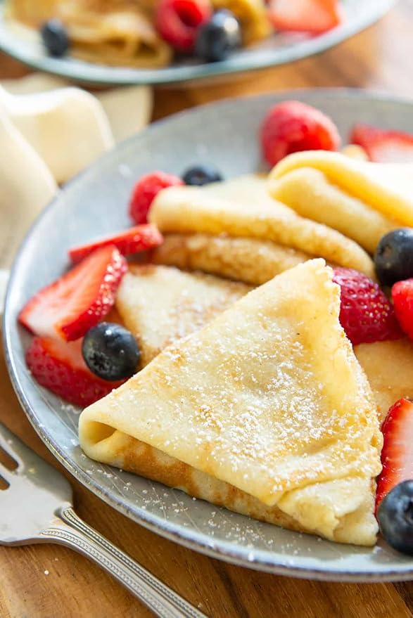 Classic Crepe Flour Mix By Dasher's Spice &amp Beans | Easy Crepe Mix | 5 lb
