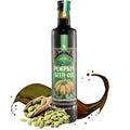 Gourmanity Organic Cold Pressed Styrian Pumpkin Seed Oil Traditionally Made in Austria 100% Pure Healthy and Delicious Oil Non-GMO Vegan and Keto Friendly Perfect Drizzled Over Salads 16.9 oz