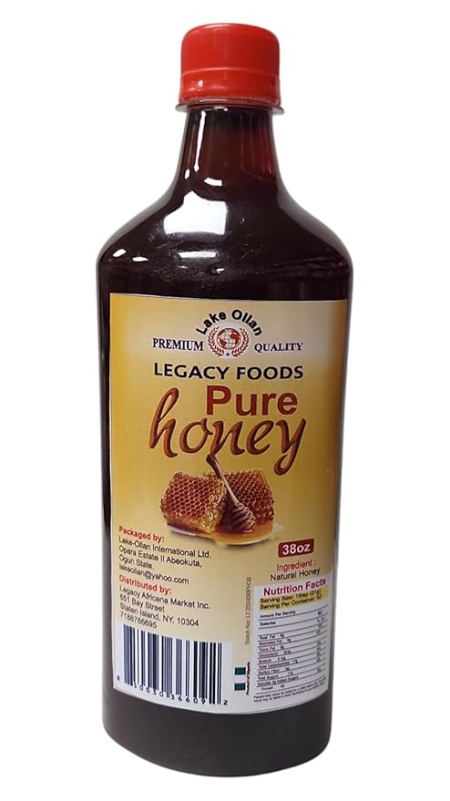 Legacy Foods Pure Honey 38oz Bottle