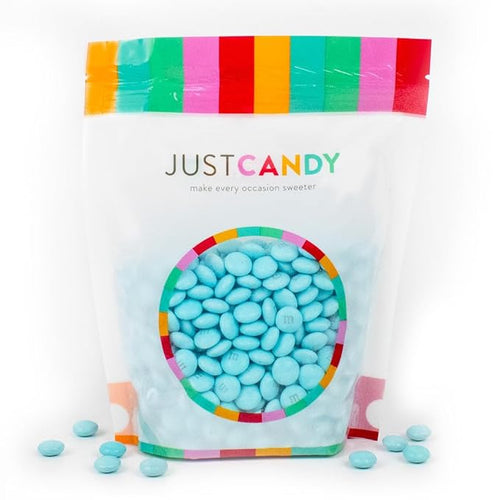 375pcs Light Blue Coated Candy Milk Chocolate (12oz 375pcs)