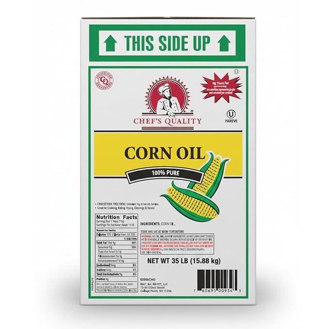 Chef's Quality Corn Oil 35 Pound
