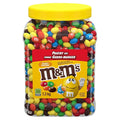 M&ampM’S Peanut Candy Jars Assorted Chocolate Candies Party Size Bulk Movie Night Treats Bulk Chocolate Candy Buffet Chocolates Resealable and Recyclable 46 Oz (Pack of 2) (92 Oz Total)