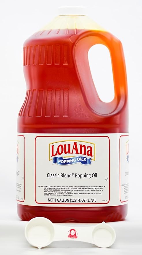 LouAna Classic Blend Popping Oil 1 Gallon 4/Case