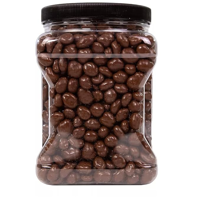 Milk Chocolate Covered Raisins Dried 50 oz Natural Made in USA (1 Pack)