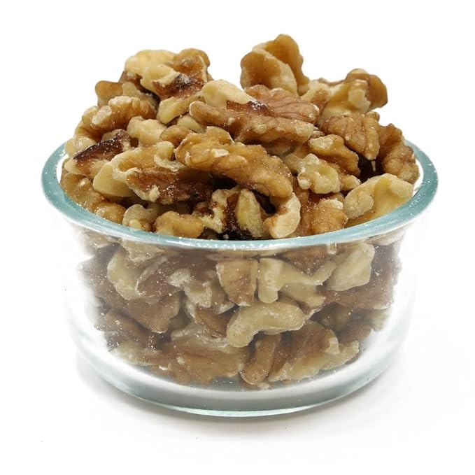C.J. Dannemiller RAW Walnuts Halves &amp Pieces Bulk 25 LB Box Perfect for Cooking and Trail Mix