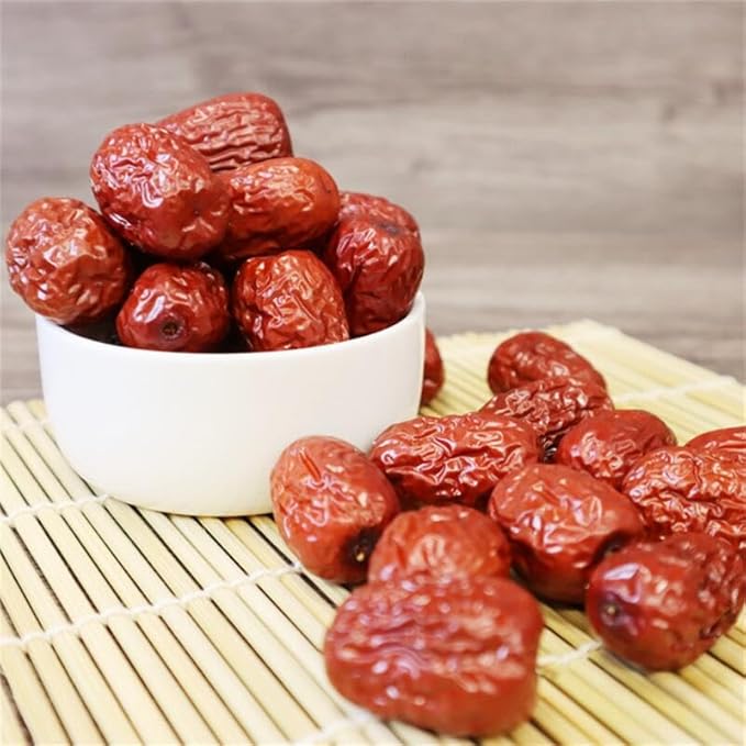Royal Seafood USA Dried Chinese jujube Natural sweet jujube 450g Jujube dates Chinese red dates super food Vegan 九龍堂 红枣 特级红枣 大枣