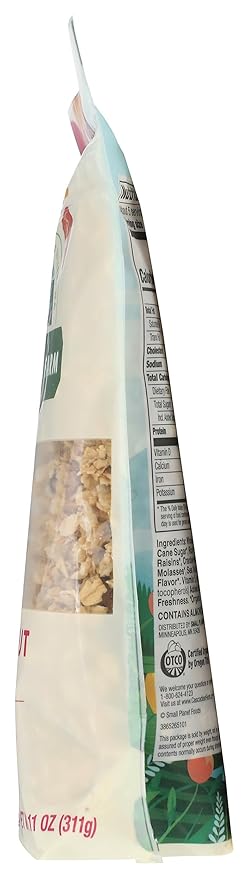 Cascadian Farm Organic Fruit And Nut Granola Non GMO 11 Ounces (Pack Of 4)