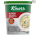 Knorr Professional Alfredo Sauce Just Add Water Convenience Mix 1.33lb (Pack of 4) Classic Alfredo Pasta Sauce Made With Real Parmesan Cheese and Cracked Black Pepper No Artificial Colors Flavors