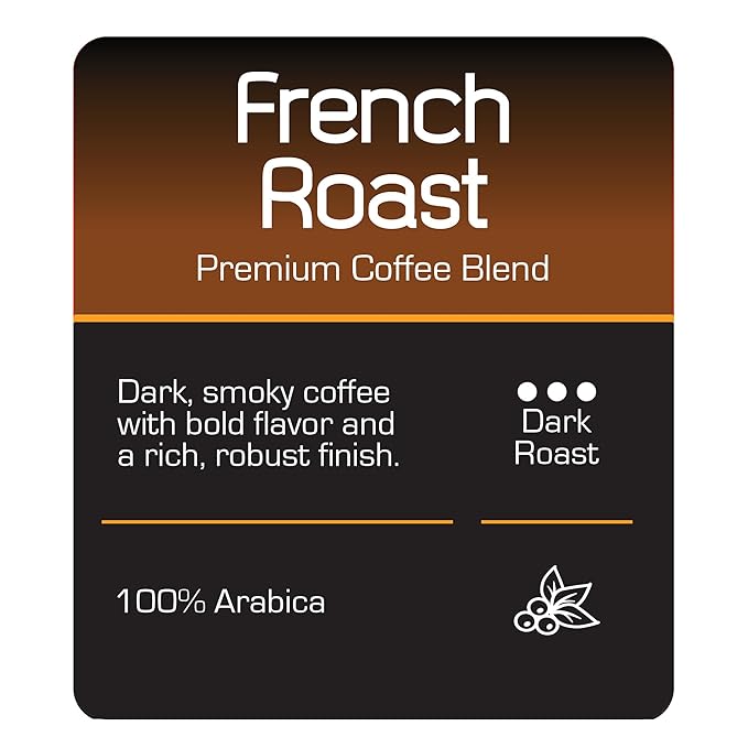 Roast Ridge Single Serve Coffee Pods for Keurig K-Cup Brewers French Roast 60 Count