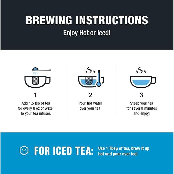 Tiesta Tea - Wellness Tea Sampler Dry Flight Set Loose Leaf High to No Caffeine Makes Hot &amp Iced Assorted Brew Sets with Herbal Chai Fruit Drinks &amp More 8 Resealable Sample Pouches