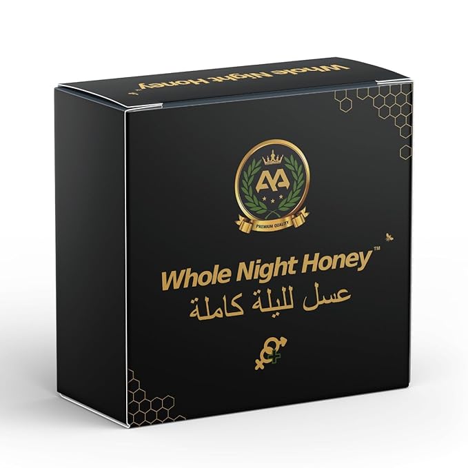 Royal honey for men | Whole Night Honey – 12 Premium Sachets (15g Each) | Natural Vitality Energy &amp Stamina Support for Men | On-the-Go Wellness Pack | Travel Friendly Energy Booster (Pack of 3)