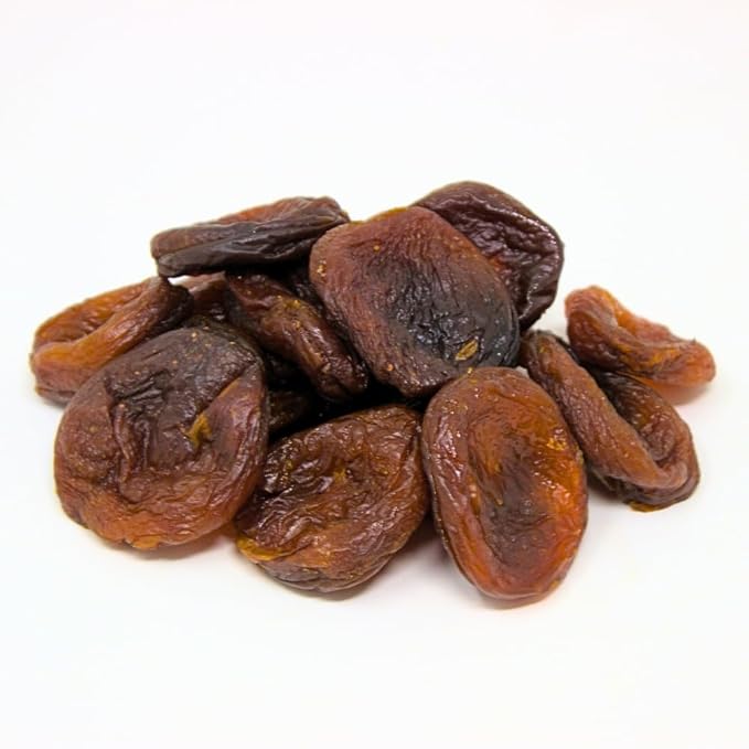 Arashan Natural Black Dried Apricots from Kyrgyzstan 1lb - Unsulphured Sun-Dried No-Added Sugar Sweet and Tangy Ideal for Snacking Baking and Nutritious Trail Mixes