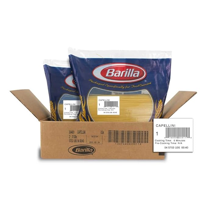 Capellini Pasta10 Pound -- 2 Case