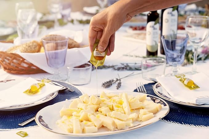 Mini Oliva - Extra Virgin Olive Oil Single Serve -3 Pouches of 7 Pods (21 Total 0.47 fl oz Each)