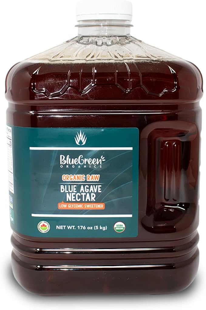Blue Green Agave Organic Nectar Raw Blue 176 Ounce
