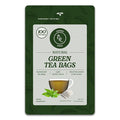 Gourmet Royale Green Tea Bags 100 Count Sustainable Tea Bags Caffeinated Resealable Pouch Pure &amp Natural Grown in Sri Lanka (Pack of 1)