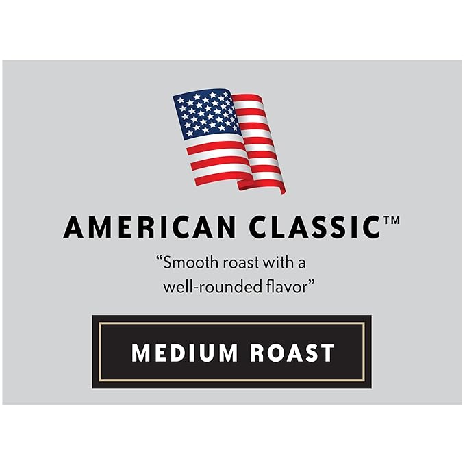 Community Coffee American Classic Medium Roast Pre-Measured Coffee Packs 3.0 Ounce Each (Box of 20)