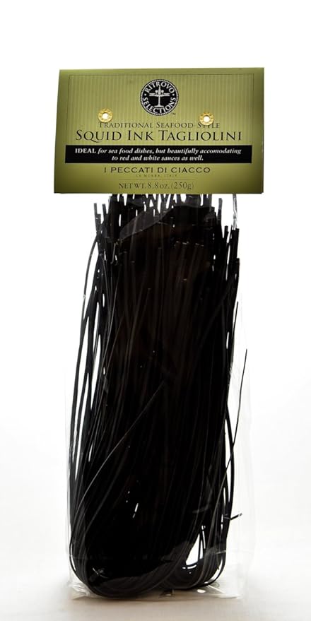 Peccati di Ciacco Il Macchiaiolo Traditional Squid Ink Pasta