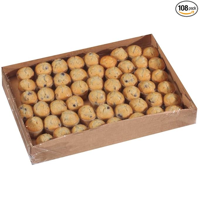 Chef Pierre Mini Blueberry Muffin 0.9 Ounce -- 108 per case.