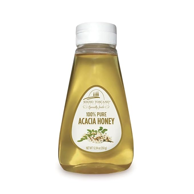 Sogno Toscano All Natural Hungarian Acacia Honey 100% PURE - 350gr / 12.34 oz