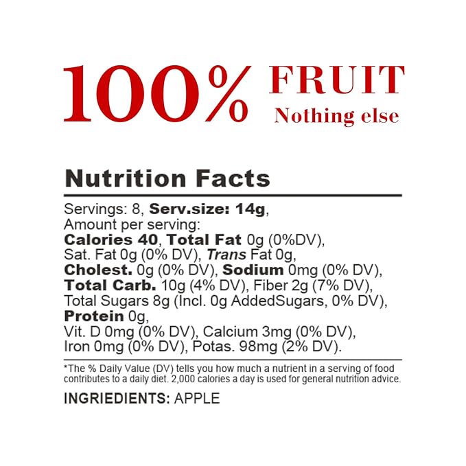 Authentic Japanese Dried Fuji Apples (Nagano Ringo) - Rich Nectar Flavor &amp Soft Chewy Texture - Luxury Diced Topping for Yogurt Oatmeal &amp Tea - No Sugar Added Skin-on Cubes (4.2oz)