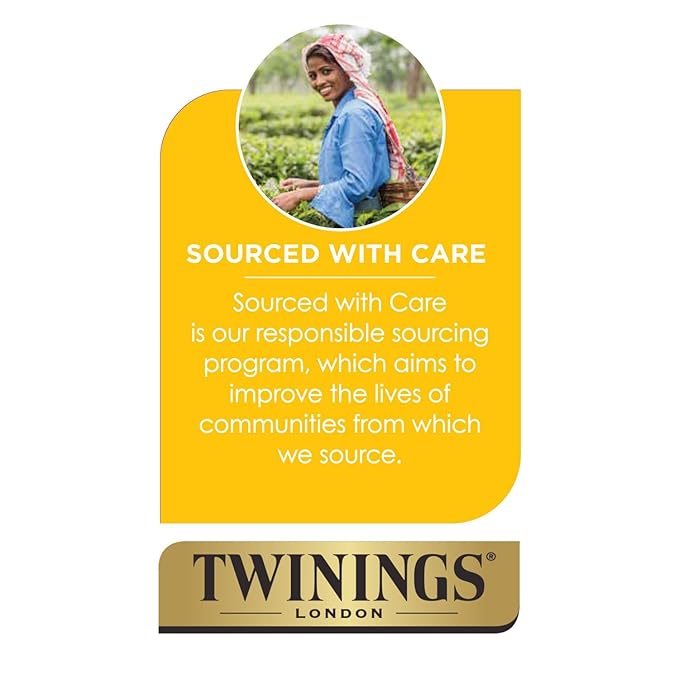 Twinings Darjeeling Tea - A Delicate Dry Black Tea Sophisticated Coffee Alternative with Less Caffeine Individually Wrapped Tea Bags 50 Count (Pack of 3)