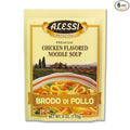 Alessi Autentico Premium Soups Traditional Flavors 6oz (Chicken Noodle Pack of 6)