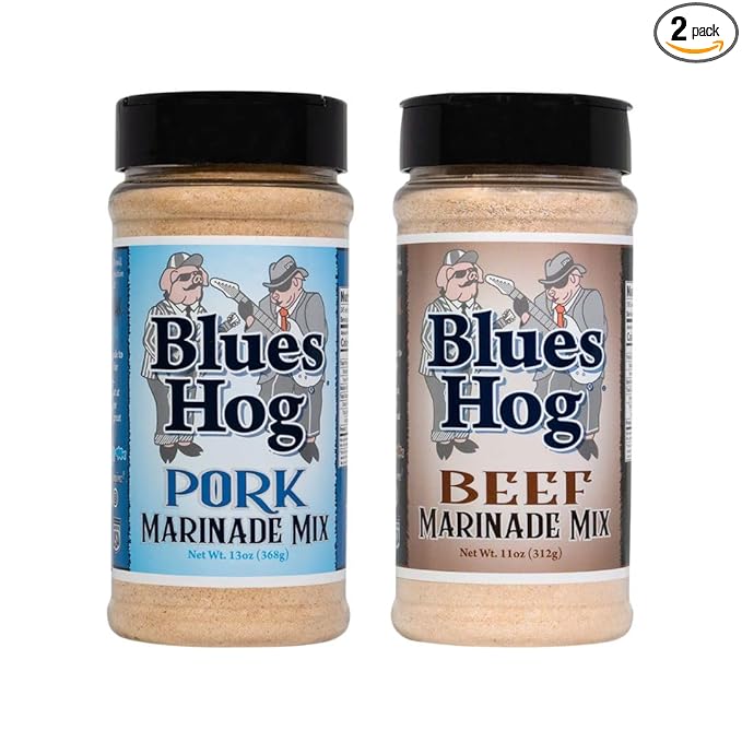 Blues Hog Pork Marinade Mix &amp Blues Hog Beef Marinade Mix Combo Pack