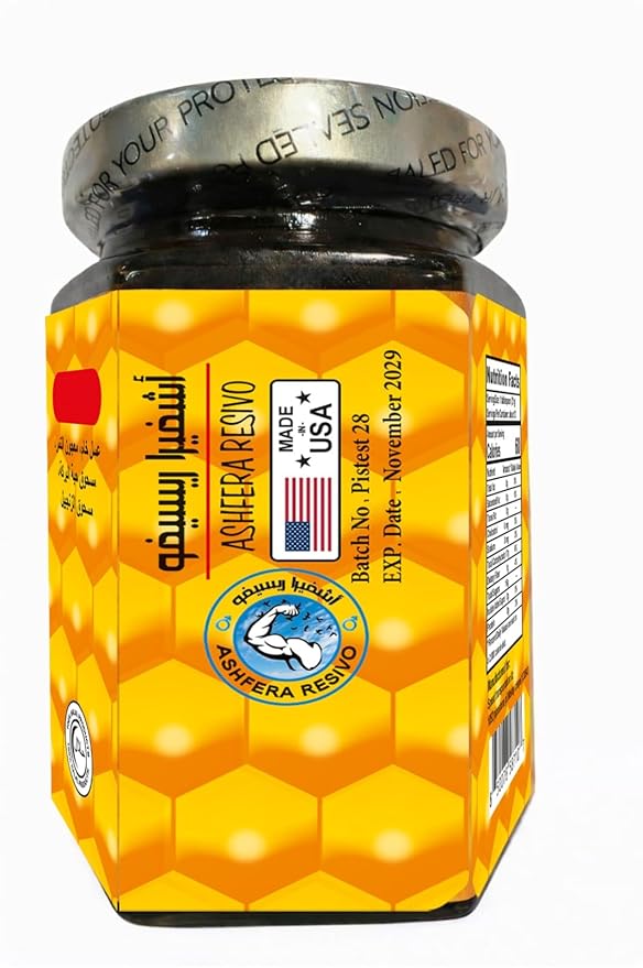 Ashvera Resivo Natural Honey Blend 250 ml / 8 oz