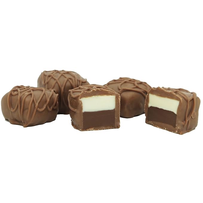 Philadelphia Candies Cherry Cheesecake Meltaway Truffles Dark Chocolate 1 pound Gift Box