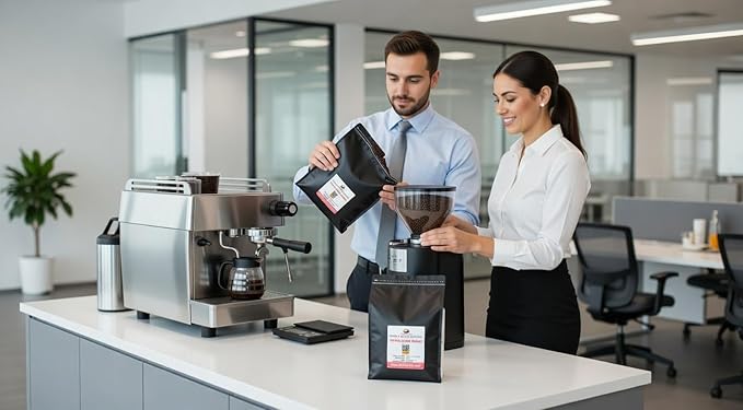 Revolution Roast Bold Dark Roast Whole Bean Coffee – 5 lb Bulk Bag 100% Arabica Fair Trade Ethically Sourced Sustainable Chocolate &amp Smoky Notes