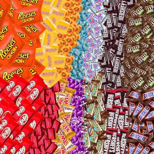 Chocolate Assorted Bulk Candy - 16 LB - Chocolate Candy Variety Pack - Easter - Bulk ChocolateCandy Milk Dark - Mix for Bag Stuffers - Candies - Chocolates