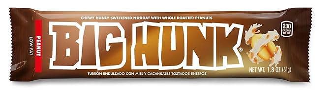 Annabelle's Big Hunk Candy Bar 1.8-Ounce Bars (Pack of 24)