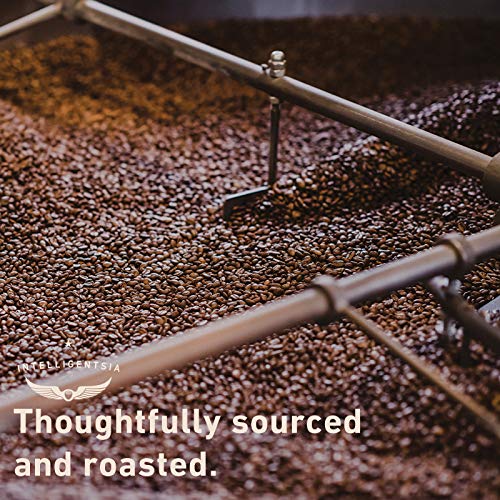 Intelligentsia Coffee Medium Roast Whole Bean Coffee - El Diablo 12 Ounce Bag with Flavor Notes of Blackstrap Molasses Cola and Cacao (Pack of 2)