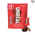 UNREAL Dark Chocolate Peanut Butter Cups (Value Size Bag) - Individually Wrapped Low Sugar Chocolate Snacks for Adults &amp Kids Organic Ingredients Certified Vegan Gluten Free Non-GMO (9.5oz)