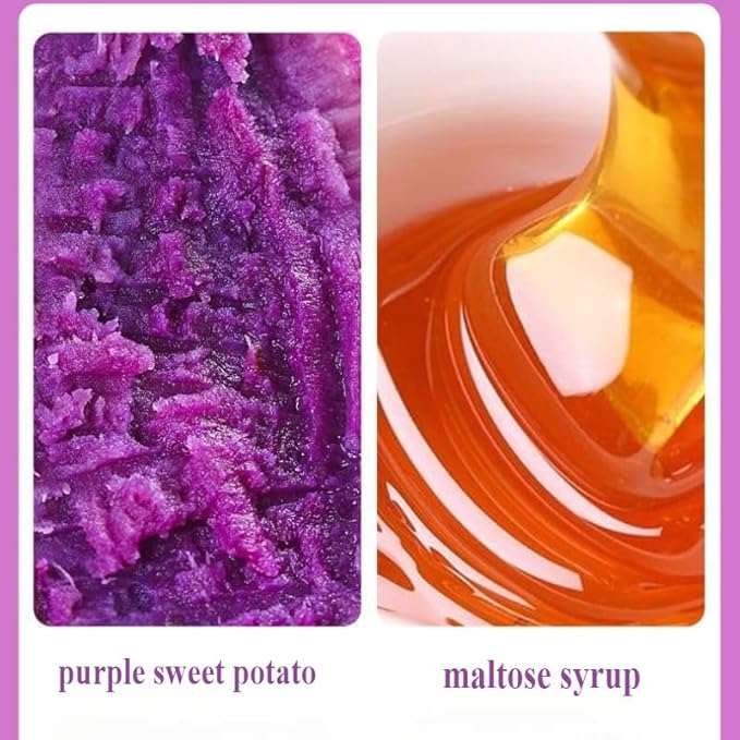 Crystal purple sweet potato dried fruit fresh dried sweet potato preserved fruit 90g/bag dried vegetables substitute breakfast food convenient instant snacks Dim sum leisure snack (5 bags)