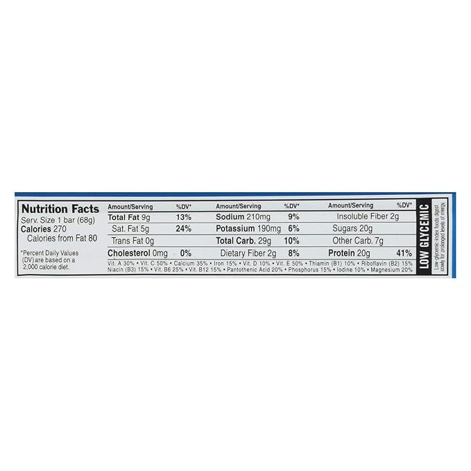 Cliff Bar Builder Bar Cookies N Crm 2.40-Ounce (Pack of 12)