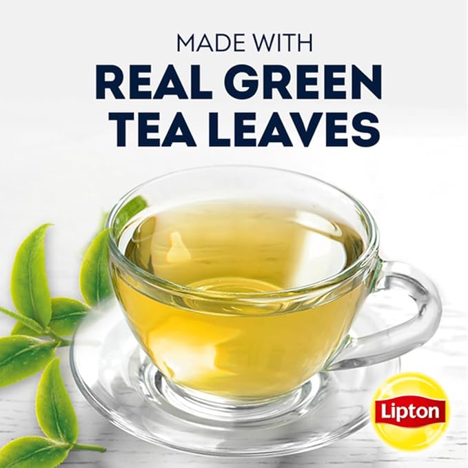 Lipton Green Tea 100 Percent Natural Signature Blend with Jasmine 100 Count (Pack of 2 200 Total Tea Bags)