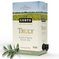 Corto TRULY® | 100% Extra Virgin Olive Oil | Floral Notes | Cold Extracted in State-of-the-Art Mill | Straight from Official Corto Olive Groves &amp Oil Producer | Oxygen-Free Light Free FlavorLock